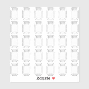 Sourdough Feeding/Datum Herinnering Stickers