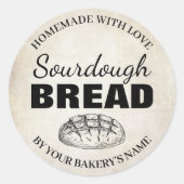 Sourdough Homemade Items Label SD01_03rdB (Voorkant)