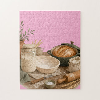 Sourdough Keuken Cottage Bak Kunst Legpuzzel