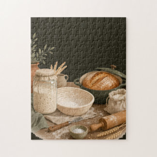 Sourdough Keuken Cottage Bak Kunst Legpuzzel