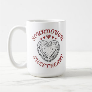 Sourdough-liefje – Grappig Valentijnscadeau Koffiemok