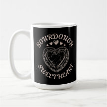 Sourdough Liefje Grappige Valentijnshart Brood