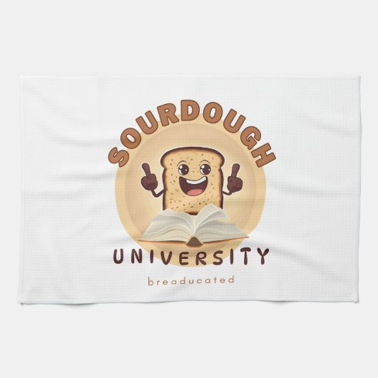 Sourdough University afgestudeerd Theedoek (Horizontaal)