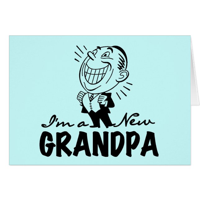 Souriant de nouveaux t-shirts et cadeaux Papaw (Devant horizontal)