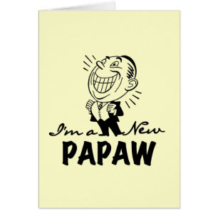 Souriant de nouveaux t-shirts et cadeaux Papaw