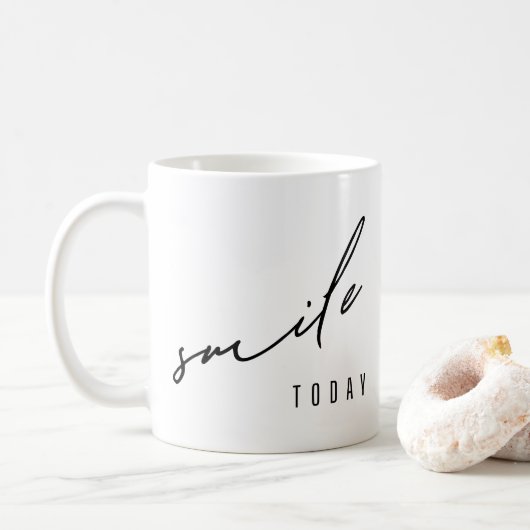 souriez aujourd'hui. Mugs & Tasses (Avec donut)