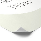 souriez aujourd'hui. Poster et impression (Coin)