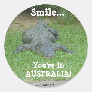 Souriez ! Autocollant