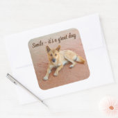 Souriez c'est un super autocollant de jour (Enveloppe)