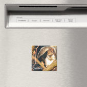 Souriez M. Squirrel Magnet (In Situ (Lave-vaisselle))