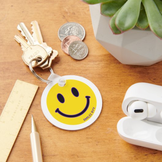 SOURIEZ PAR V Porte-clés encourageant (Bureau)