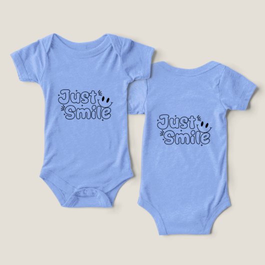 Souriez simplement (Design Recto & Verso)