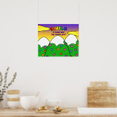 Souriez Un Tout Nouveau Jour Vous Attend Poster (Cuisine)