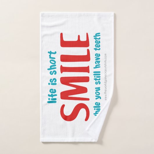 Sourire (Serviette à main)