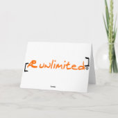 Sourire… Carte impressionnante (Dos)