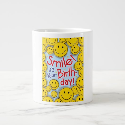 Sourire C'est Ton Anniversaire Mug (Devant)