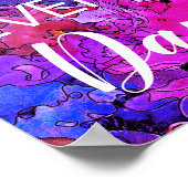 Sourire coloré chaque jour Poster 8"x10" (Coin)