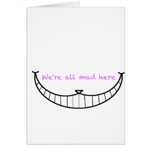 Sourire de chat de Cheshire