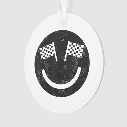 Sourire de course pour les courses de voitures de (devant)