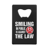 Sourire en public est contre la loi (Dos)