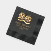 Sourire et battre les Citrouilles Bonne Halloween  (Gauche)