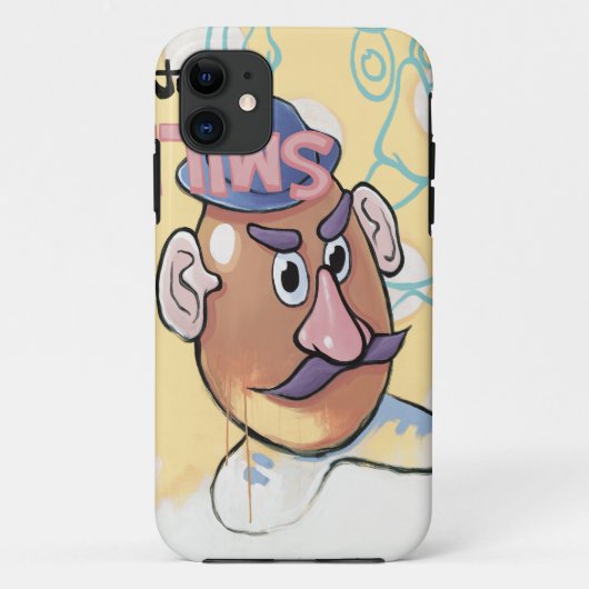 SOURIRE M. POTATO EN TÊTE iPhone / coque ipad (Dos)