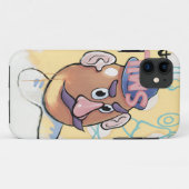 SOURIRE M. POTATO EN TÊTE iPhone / coque ipad (Dos (Horizontal))