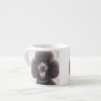 Sourire mignon tasse de café en porcelaine osseuse