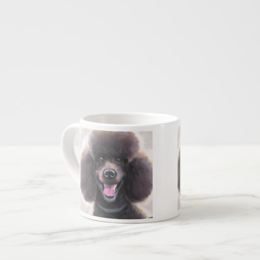 Sourire mignon tasse de café en porcelaine osseuse (Devant gauche)