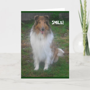 SOURIRE! *personnaliser/adapter* CARTE