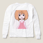Sourire timide en rose (Motif verso)