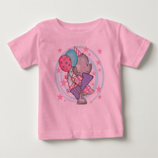 Souris 1er anniversaire T-shirts et cadeaux (Devant)