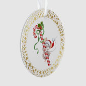 Souris Acrylique de vacances - Père Noël (devant)