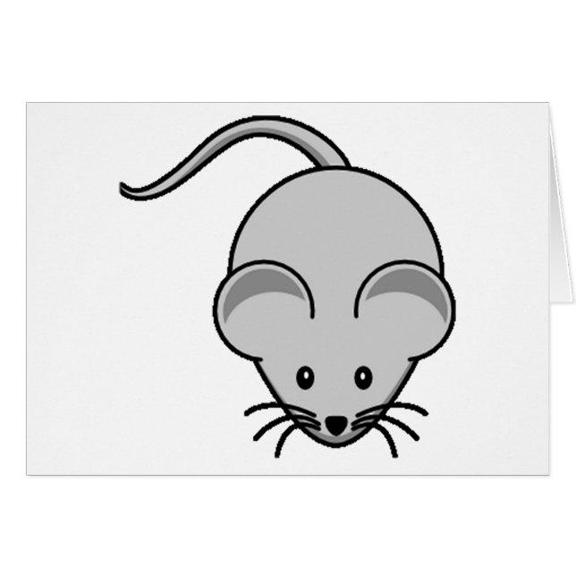 Souris adorable (Devant horizontal)