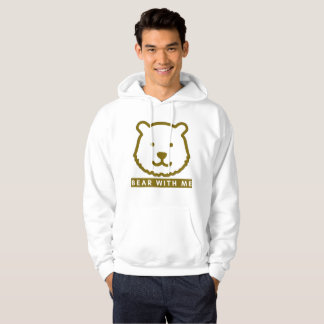 Souris avec moi sweat à capuche drôle pour hommes