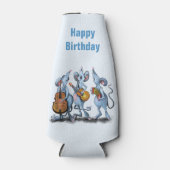 Souris Bande Glacière De Bouteille Joyeux Annivers (Devant)