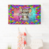 Souris Bannière d'anniversaire personnalisées (En situation)