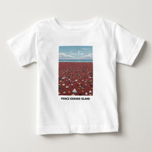 Souris Beach Seaglass T-shirt (Voorkant)
