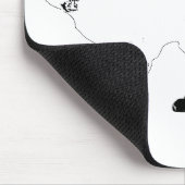 Souris Bord de bureau, tapis de ligne de chat (Coin)