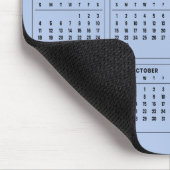 Souris Calendrier 2025 simple mais élégant | Tapis de sou (Coin)