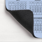 Souris Calendrier 2025 simple mais élégant | Tapis de sou (Coin)