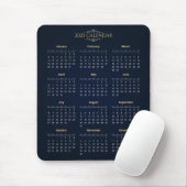 Souris Calendrier 2025 simple mais élégant | Tapis de sou (Avec souris)