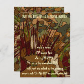 Souris Camouflage Dîner Invitations (Devant / Derrière)