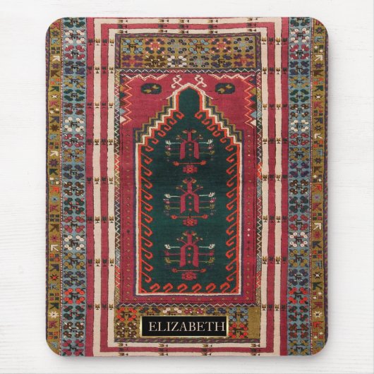 Souris Carnet de notes Tapis Kilim Antique Oriental (Devant)
