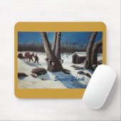 Souris Conception de "Shack de sucre" de witgh de tapis (Avec souris)