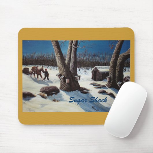 Souris Conception de "Shack de sucre" de witgh de tapis (Avec souris)