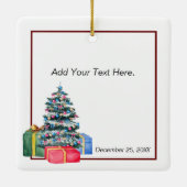 Souris Confort Et Joie Avec Ornement Thé (Dos)