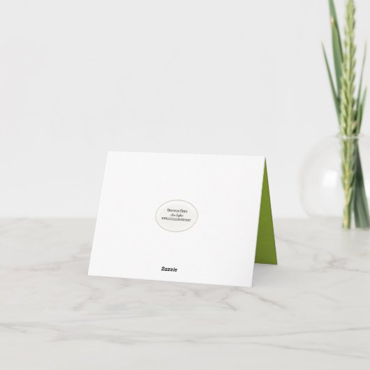 Souris Dans La Carte Pluie Note (Dos)