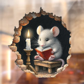 Souris dans la maison - autocollant de plinthe (Feuille 2)