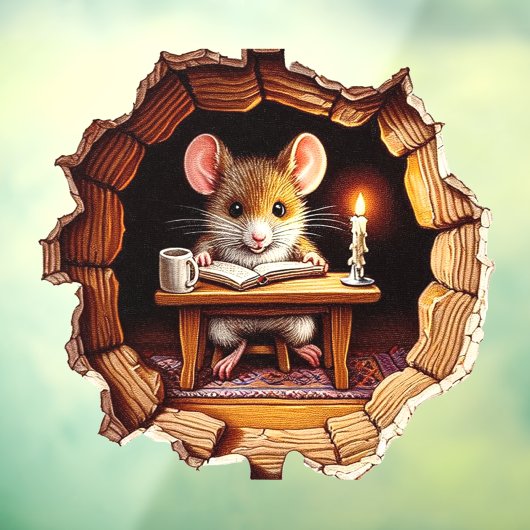 Souris dans la maison - planche à jupe autocollant (Feuille 3)